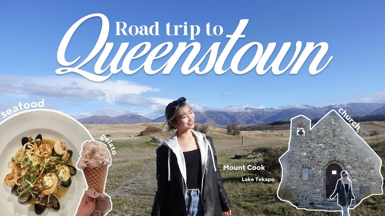 travel vlog| NZの大自然と美しい絶景。クライストチャーチからクイーンズタウンへ！