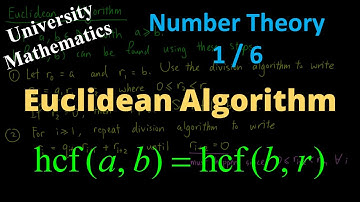 Number Theory #1: Euclidean Algorithm | The method of finding HCF that we should know in school