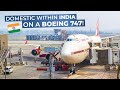 TRIPREPORT | Air India (ECONOMY) | Boeing 747-400 | Mumbai - Hyderabad