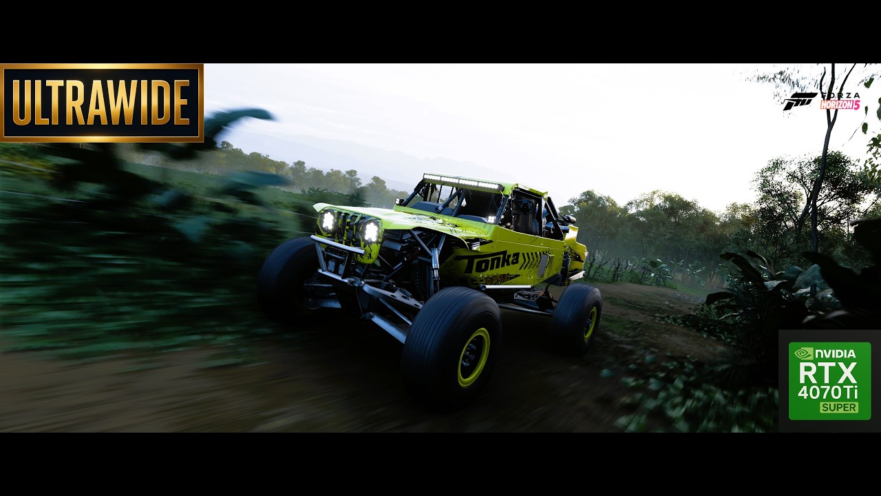 Casey Currey Jeep Trophy - Forza Horizon 5 Offroad - Moza CS V2P Wheel Gameplay - Ultrawide