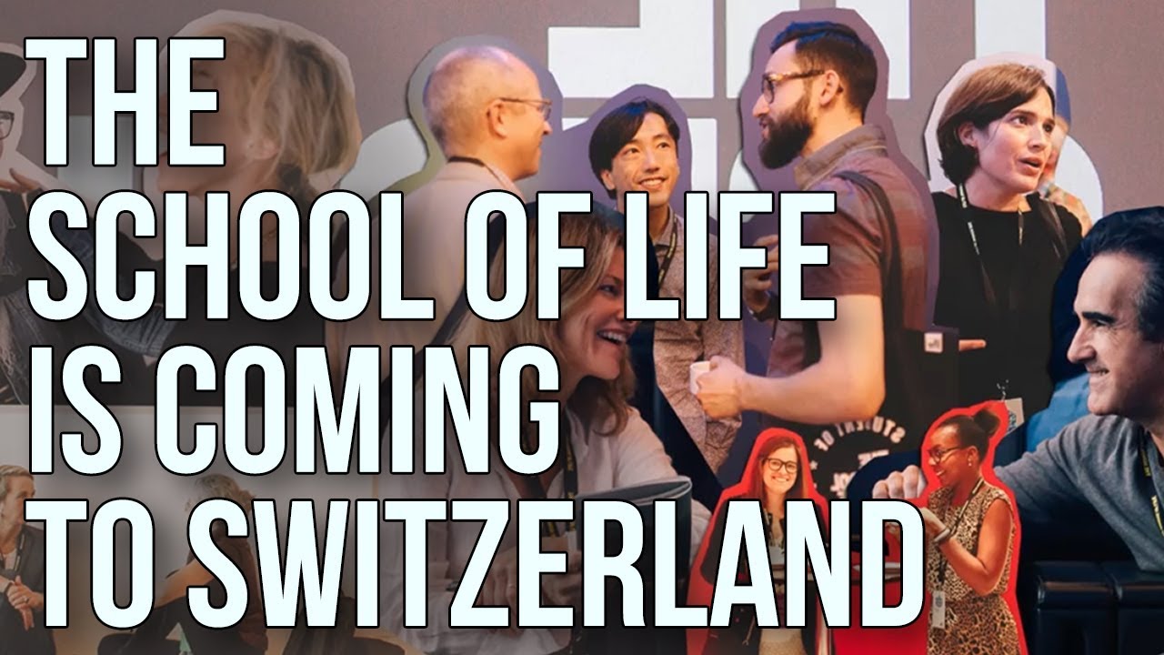 The School of Life is coming to Switzerland