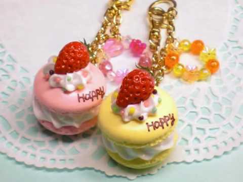 スイーツデコ動画vo 1粘土の可愛いお菓子たち Pretty Cakes Of Polymer Clay 1 Youtube