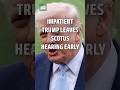 Trump Leaves SCOTUS Hearing When Opposing Argument Starts #news #politics #trump #scotus #law