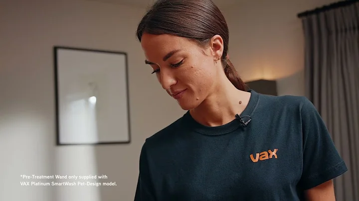 VAX Platinum SmartWash Pet-Design | Using pre treat wand