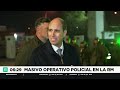 Nuevo operativo policial en la RM liderado por el ministro Arrau: más de 700 carabineros desplegados