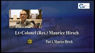 Barry Shaw IISS interviews experts about ICC´s Part 3  Lt Colonel Res  Maurice Hirsch
