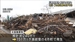 能登半島地震による災害廃棄物が推計240万トンに　石川県ごみ排出量の約7年分(2024年2月6日)