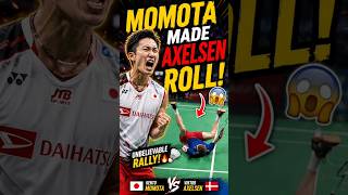 Kento Momota Makes Viktor Axelsen Roll on the Court 😱🏸