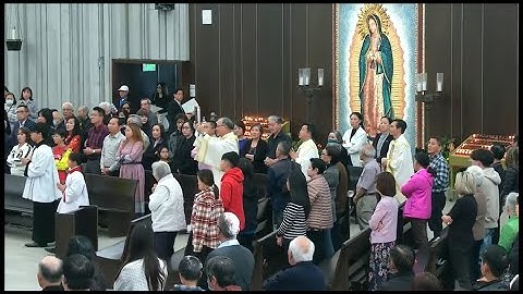 Thánh Lễ Chúa Nhật 12/01/2025 - Lễ Chúa Giêsu Chịu Phép Rửa - Từ Nhà Thờ Chánh Tòa Chúa Kitô GG