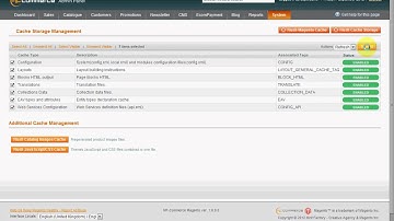 How to refresh cache and re-index data on Magento