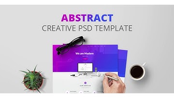 Abstract - Creative PSD Template | Themeforest Website Templates and Themes