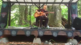 Don Anderson performs solo, acoustic Agalloch song at Litha Cascadia, June 2019