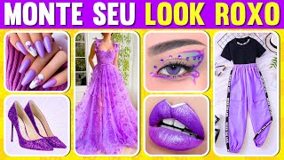Monte Seu Look Roxo Desafio Fashion Carole Quiz