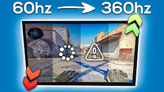 Hz Make a Difference: 60Hz vs 144Hz vs 240Hz vs 360Hz (POV)