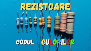 How to read resistors marked by color code