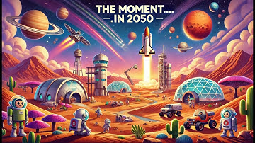 WHAT IF: Humans Colonized Mars by 2050? Exploring Life on the Red Planet