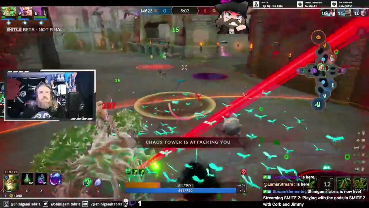 Playing with the gods in SMITE 2 with Corb and Jimmy