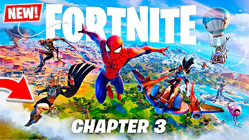 *NEW* FORTNITE CHAPTER 3 BATTLE PASS! New Map Gameplay! (Fortnite Spider-Man Battle Pass)