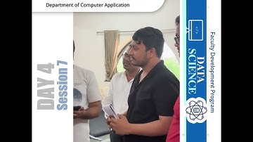 Faculty Development Program on Data Science - Day 4 | ATAL 2024 | MITACSC Alandi (D) - Pune