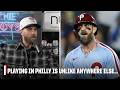 Bryce Harper explains the Phillies' fan base 🗣️ 'If you're not ready to play, DON'T COME' | ESPN MLB