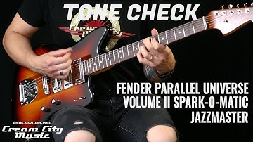 TONE CHECK: Fender Spark-O-Matic Jazzmaster Demo | No Talking