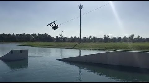 The Biggest Flip Transfer I Have Ever Done - JB ONeill - Wakeboarding