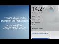 Improvements to rain forecast on BOM Weather app