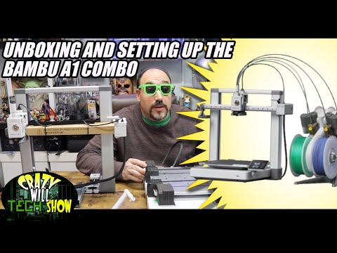 UNBOXING AND SETTING UP THE BAMBU A1 COMBO