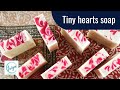 Tiny hearts soap with Rose fragrance