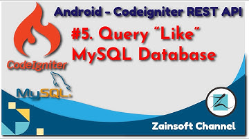 #5 Android REST API - query "like" MySQL Database