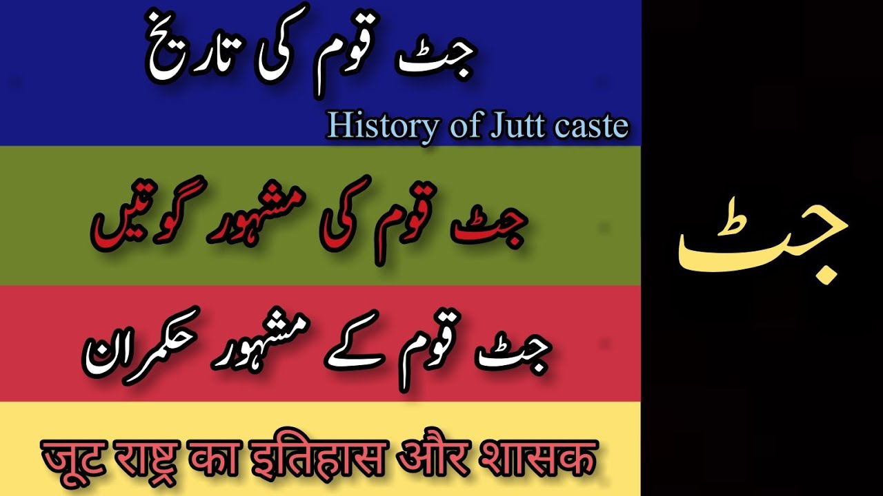 Jutt caste in Pakistan and india | mashoor jatt people | Famous jutt ...