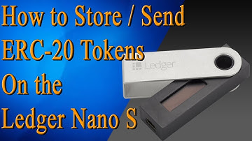 How to Store or Send or Transfer your ERC20 Token on the Ledger Nano S