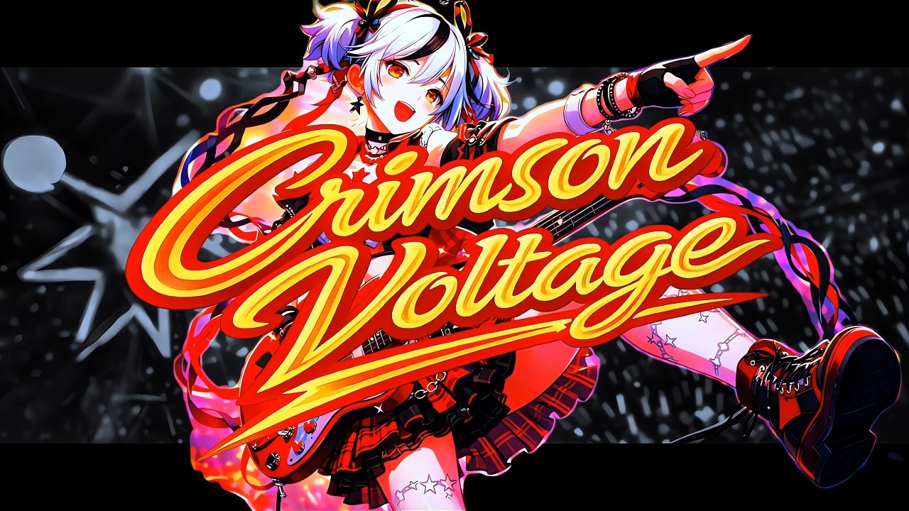 Crimson Voltage – Anime Opening Music (Vibrant OP Style / J-Pop Rock)