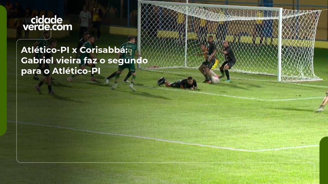 Atlético-PI x Corisabbá: Gabriel vieira faz o segundo para o Atlético-PI