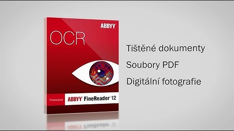 Začínáme s ABBYY FineReader 12