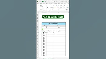 How to create a dynamic to-do list in Excel! #scribe #excel #spreadsheet