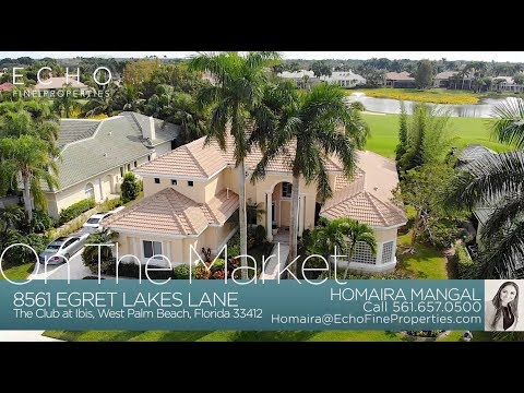 8561 Egret Lakes Lane, West Palm Beach, FL home video tour