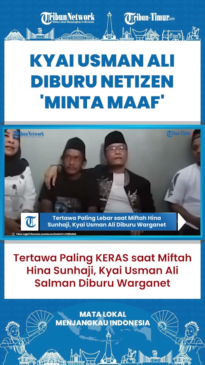 SHORT | Tertawa Paling KERAS saat Miftah Hina Sunhaji, Kyai Usman Ali Salman Diburu Warganet
