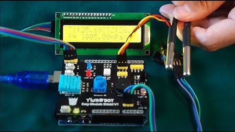 Arduino數位實驗工具的使用-- mode2-2 溫度測量