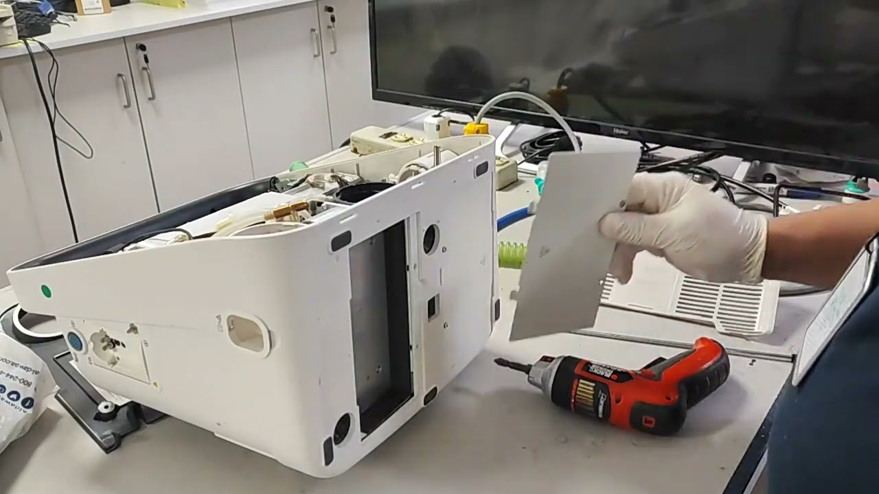 How to replace Oxygen flow sensor of Mindray SV300 Ventilator