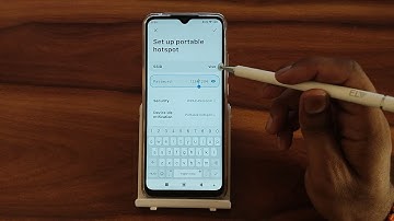 Poco M4 5G change hotspot password, how to change hotspot password