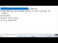 01 C++ Object Oriented Programming Intro