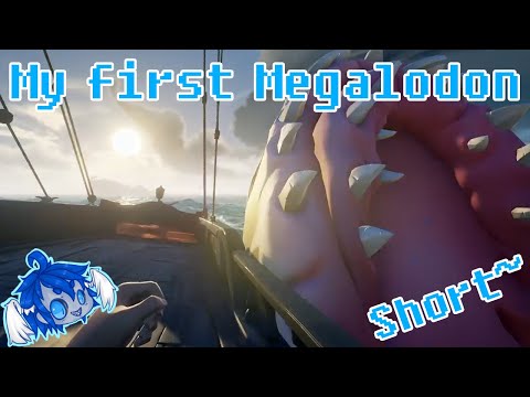 Sea of Thieves ~ My first Megalodon #Shorts