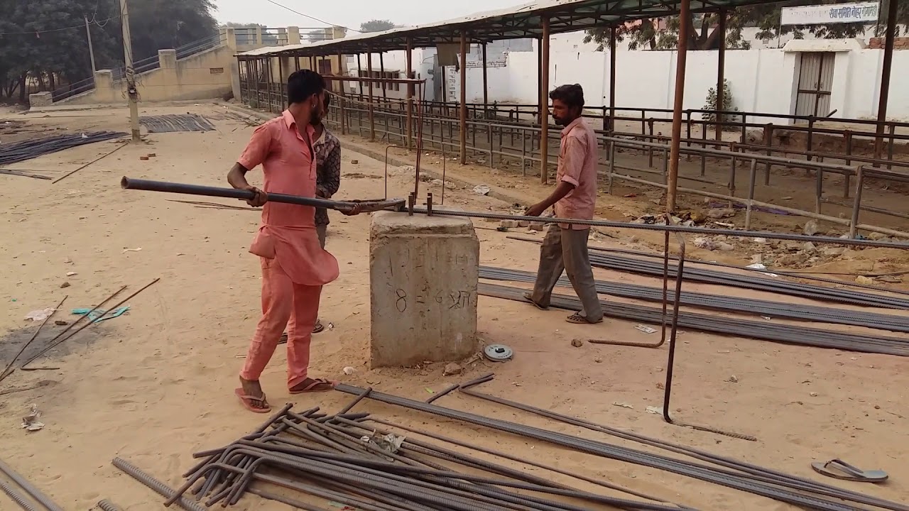 Preparing Overlap Bar for Column Overlap length jakal Bar Bending at