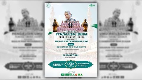 SWEDY JUANXS BERSHOLAWAT |  BERSAMA AL MUNSYIDIN PEKALONGAN