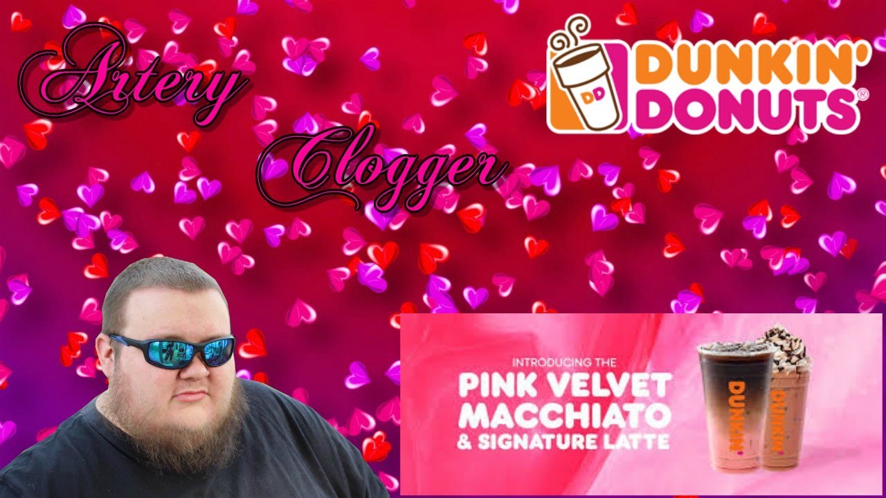 Dunkin' Pink Velvet Iced Latte YouTube