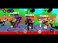 Showcase all sprunki phase 5 in 3d sprunki sim