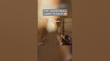 THEY ADDED SKILL JUMPS TO HALO 😱  #haloinfinite