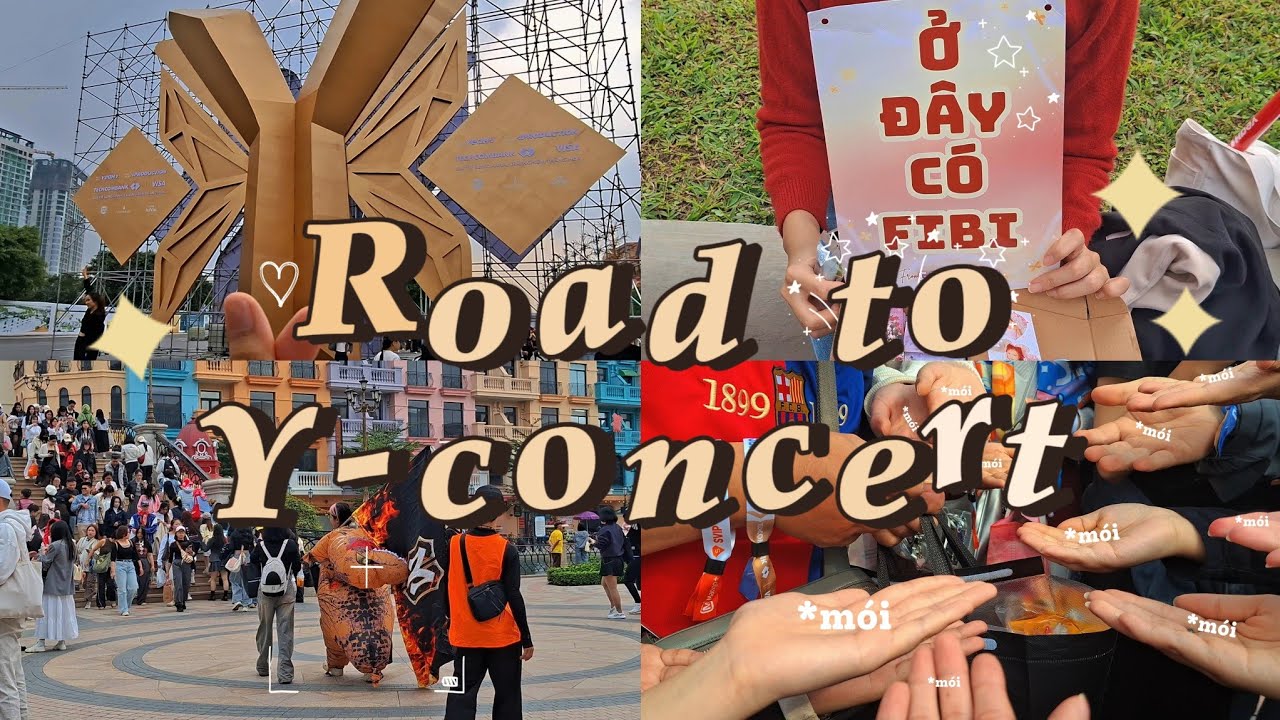 [Diary Vlog] Đường đến Y-concert