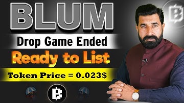 Blum Drop Game Ended | Blum Urgent Task | Blum Airdrop Update | Blum News | Crypto News | Albarizon